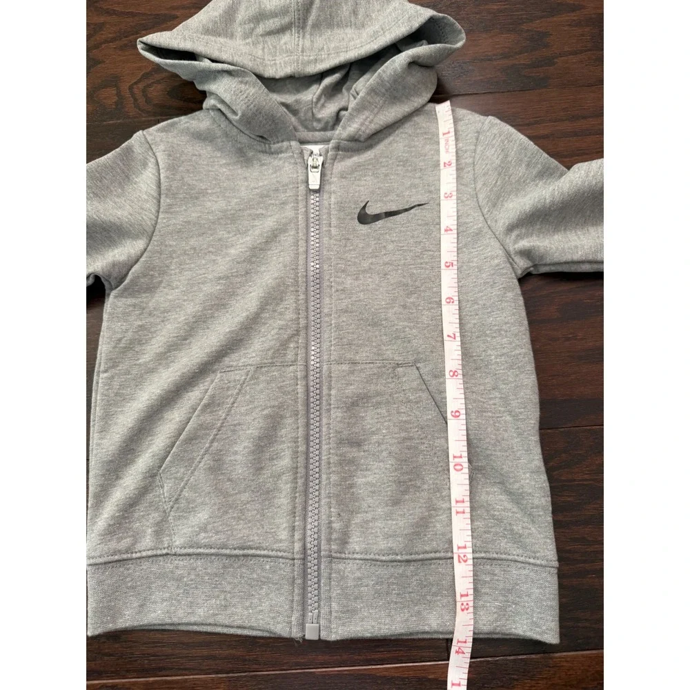 Nike 3-Piece Set Baby 18M Hoodie Joggers Bodysuit Grey White 66L940-042